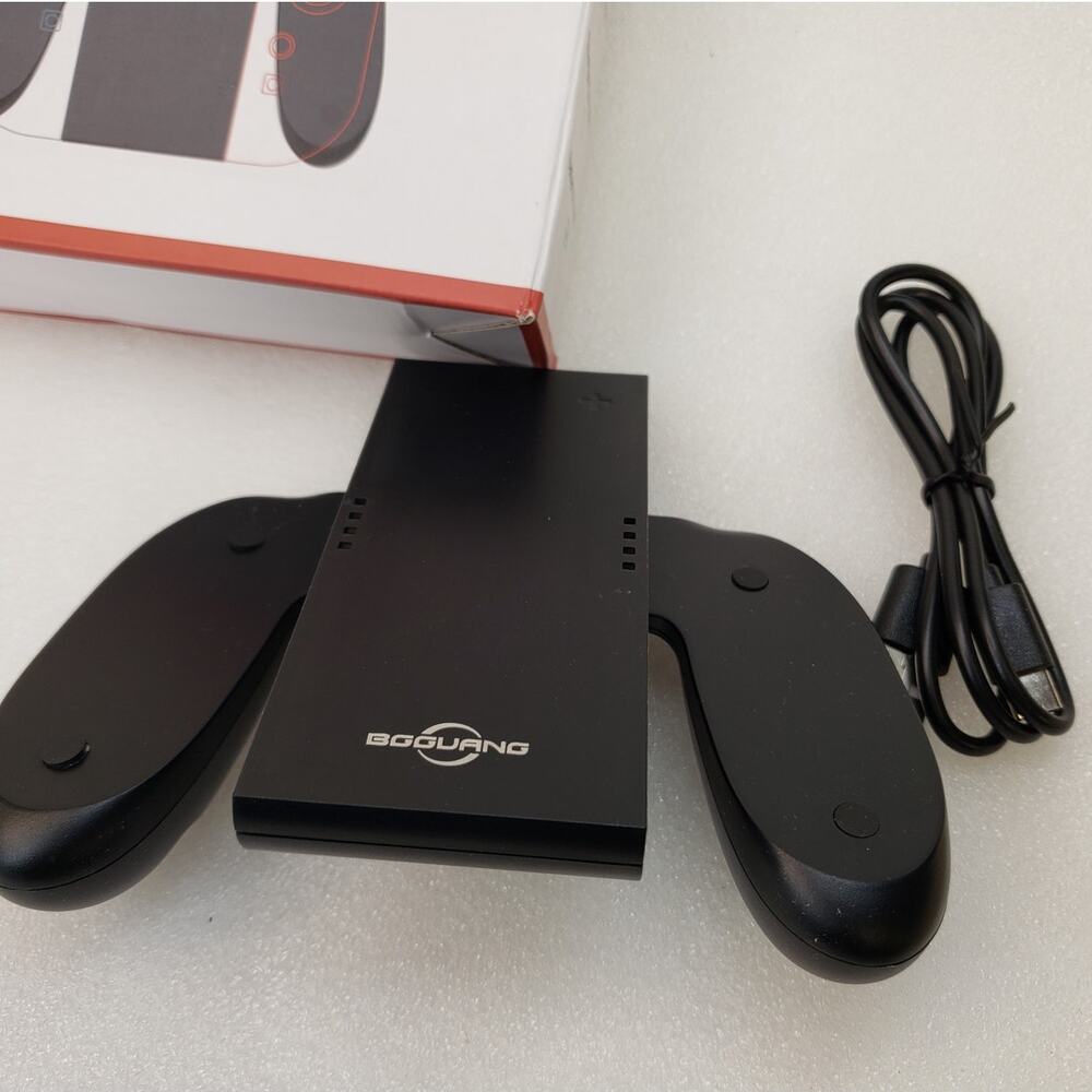 Charging Grip Dock for Nintendo Switch Joy-Con Controllers (Black)
